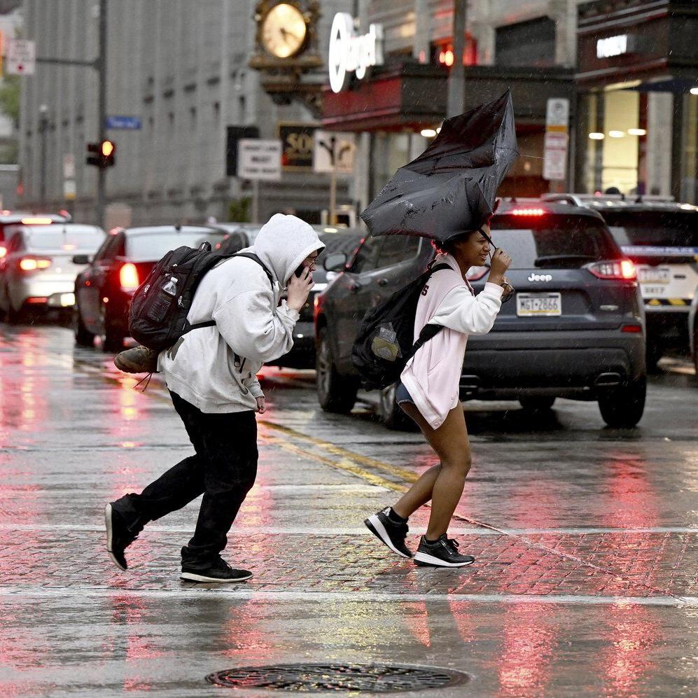 2 dead as slow-moving storms flood roads across Oklahoma and Texas